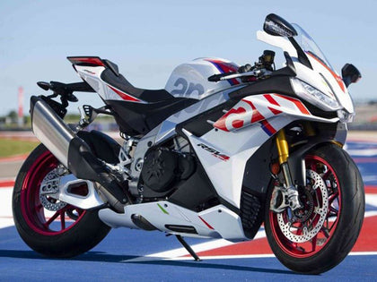 2021-2024 Aprilia RSV4 White Red Blue 1100 Fairing Kit