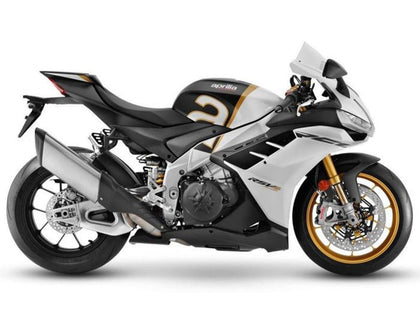 2021-2024 Aprilia RSV4 Matte White Black Gold 1100 Fairing Kit
