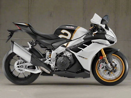 2021-2024 Aprilia RSV4 White Black Gold 1100 Fairing Kit