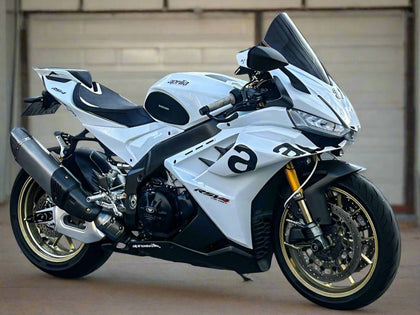 2021-2024 Aprilia RSV4 White Black 1100 Fairing Kit