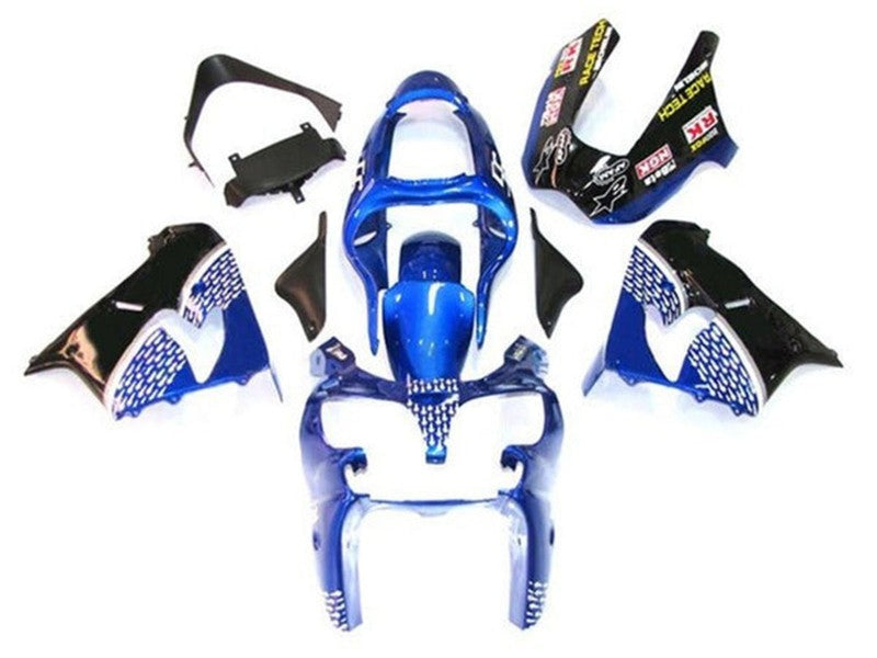 Purchase 2002-2003 Blue White Black Kawasaki ZX9R Motorcycle Fairing UK
