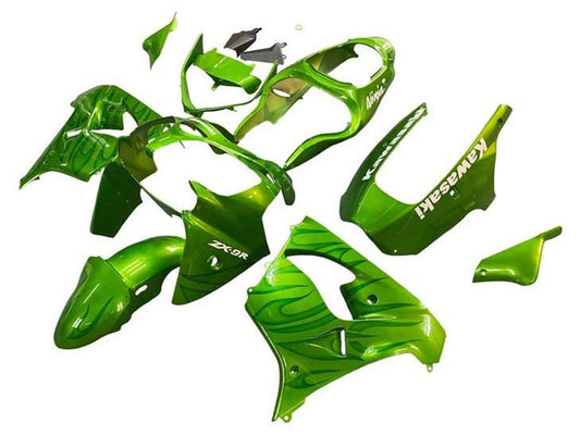 2002-2003 Green Flame Kawasaki ZX9R Motorcycle Fairings， Purchase 2002-2003 Green Flame Kawasaki ZX9R Motorcycle Fairings UK - UK