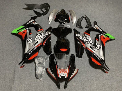 2016-2020 Kawasaki ZX-10R Black Silver Red Green Fairing Kit