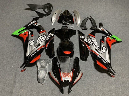2016-2020 Kawasaki ZX-10R Black Silver Red Green Fairing Kit