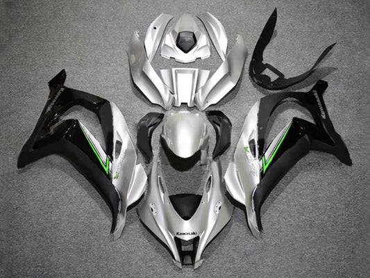 2016-2020 Silver Black Green Kawasaki ZX10R Fairing Kit