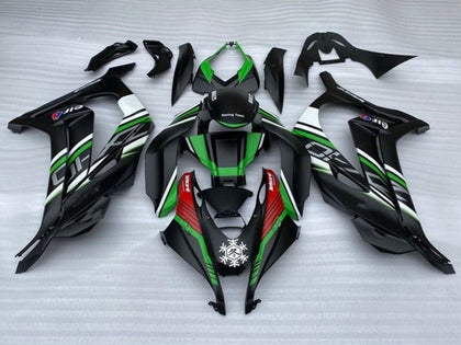 2016-2020 Kawasaki ZX-10R Matte Black Green White Red Fairing Kit