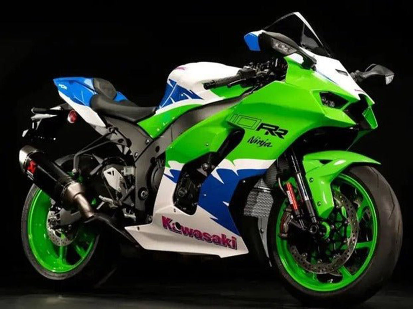2021-2025 Green White Blue Red Kawasaki ZX10R Fairing Kit