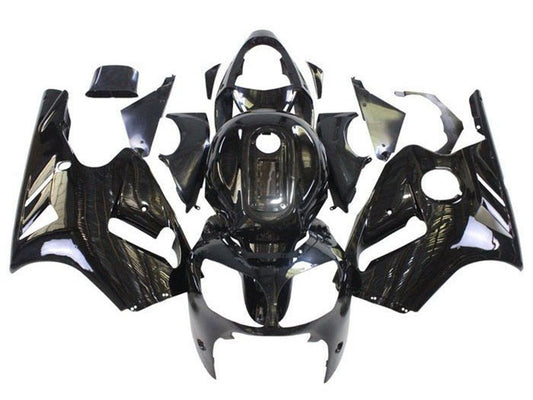 2000-2001 Black Kawasaki ZX12R Kits Fairing Kit