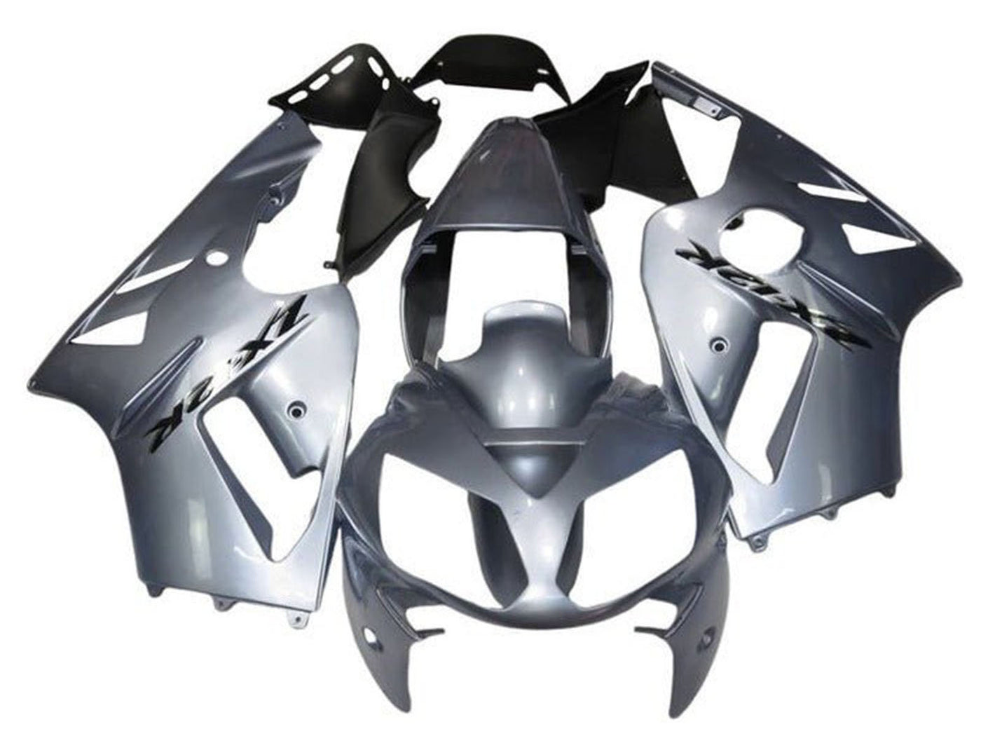 2000-2001 Silver Kawasaki ZX12R Motorcycle Fairings， Purchase 2000-2001 Silver Kawasaki ZX12R Motorcycle Fairings UK - UK