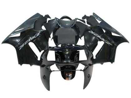 2002-2006 Kawasaki ZX-12R Black Gray Fairing Kit