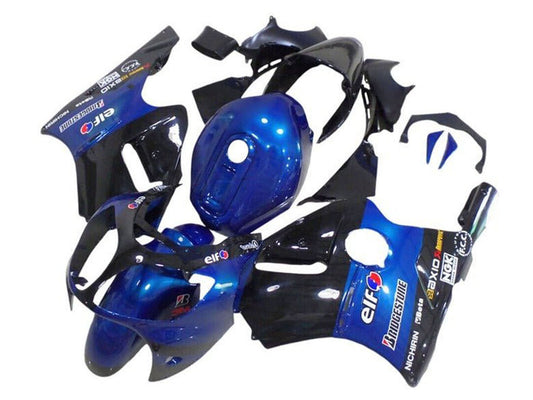 2002-2006 Blue Black Elf Kawasaki ZX12R Fairing Kit