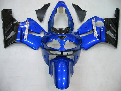 2002-2006 Kawasaki ZX-12R Blue Black Gold Fairing Kit