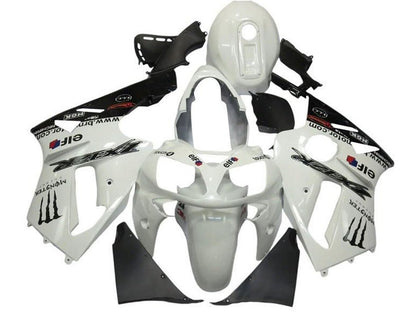 2002-2006 Kawasaki ZX-12R White Monster Fairing Kit