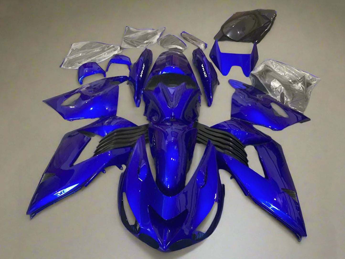 2006-2011 Candy Blue Kawasaki Ninja ZX14R ZZR1400 Fairing Kit