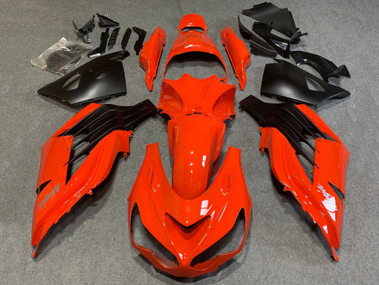 2012-2024 Red Black Kawasaki Ninja ZX14R ZZR1400 Fairing Kit