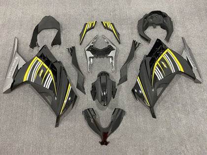 2013-2024 Kawasaki Ninja-300 Black Yellow Silver White EX300R Fairing Kit