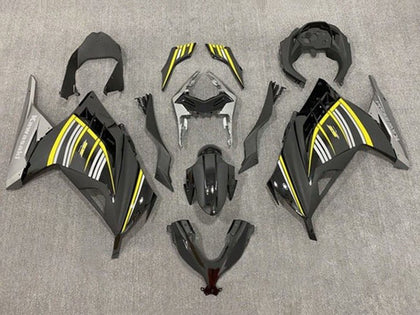 2013-2024 Kawasaki Ninja-300 Black Yellow Silver White EX300R Fairing Kit