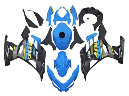 2018-2024 Kawasaki Ninja-400 Blue Black Yellow Gray EX400 Fairing Kit