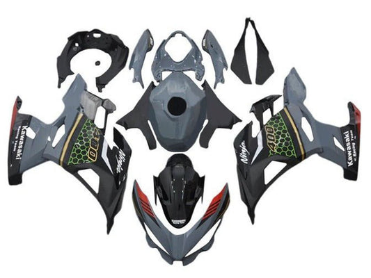 2018-2024 Grey Black Green Gold Kawasaki Ninja 400 EX400 Fairing Kit