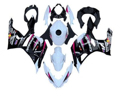 2018-2024 Kawasaki Ninja-400 White Black Pink EX400 Fairing Kit
