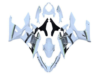 2018-2024 Kawasaki Ninja-400 White Gray Black Green EX400 Fairing Kit