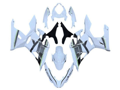 2018-2024 Kawasaki Ninja-400 White Gray Black Green EX400 Fairing Kit
