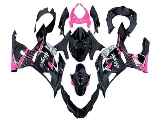 2018-2024 Black Pink White Silver Kawasaki Ninja 400 EX400 Fairing Kit