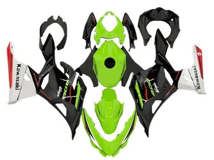 2018-2024 Kawasaki Ninja-400 Green Black White Red EX400 Fairing Kit