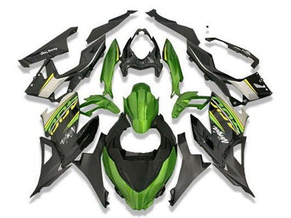 2018-2024 Kawasaki Ninja-400 Green Black Yellow Gray EX400 Fairing Kit
