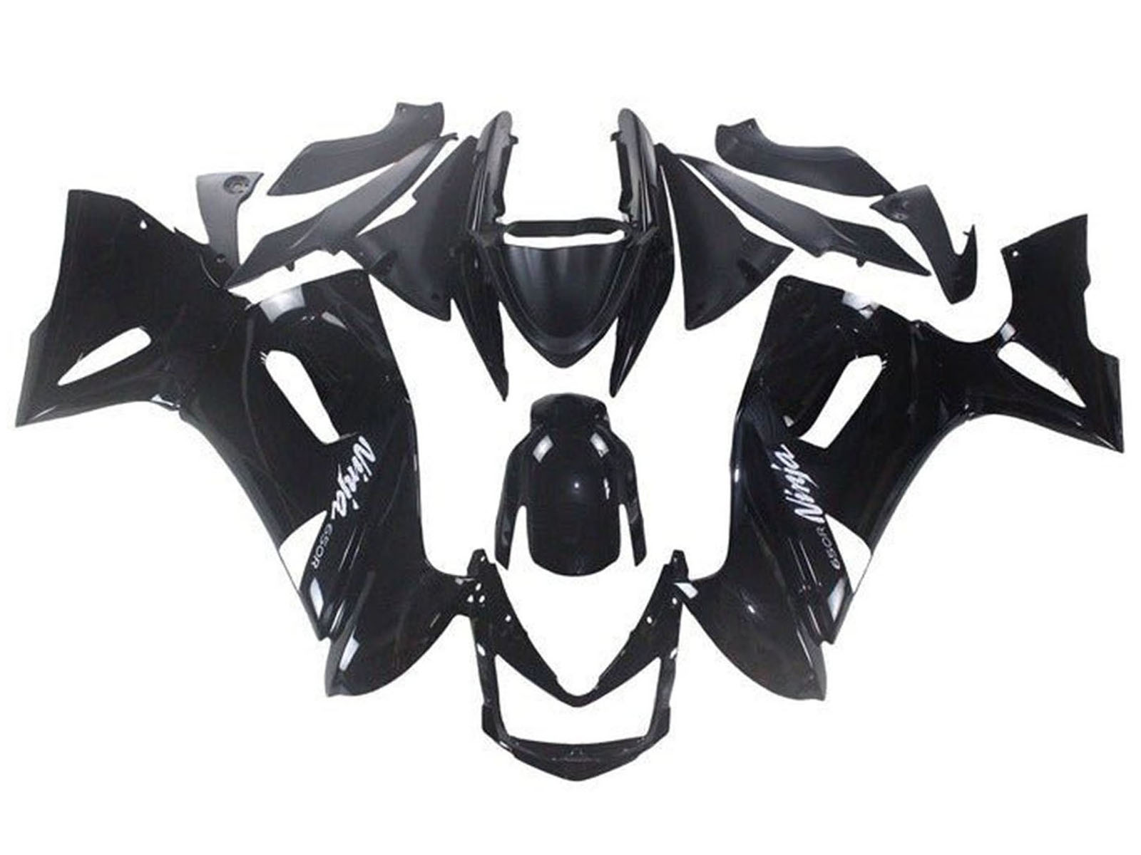 2006-2008 Black Kawasaki Ninja 650 EX650 Fairing Kit