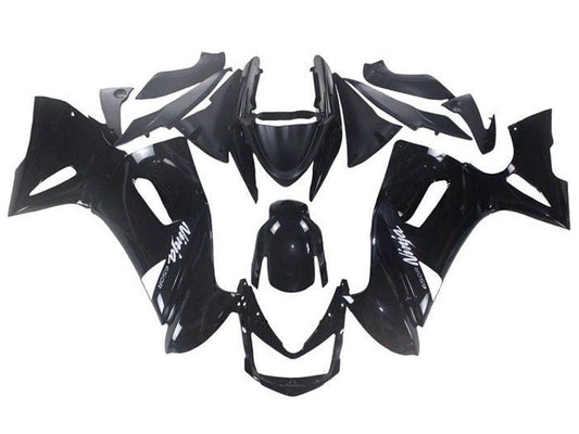 2006-2008 Black Kawasaki Ninja 650 EX650 Fairing Kit