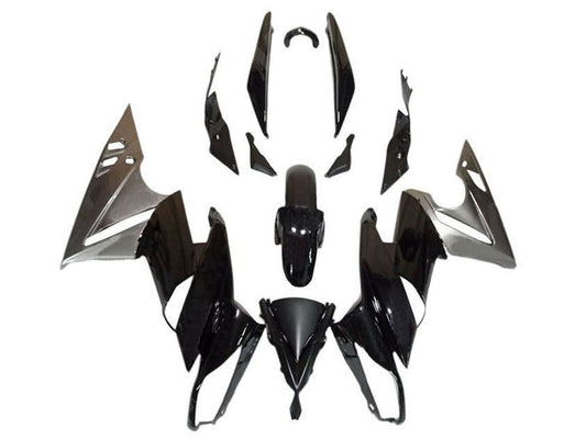 2009-2011 Black Silver Kawasaki Ninja 650 EX650 Fairing Kit