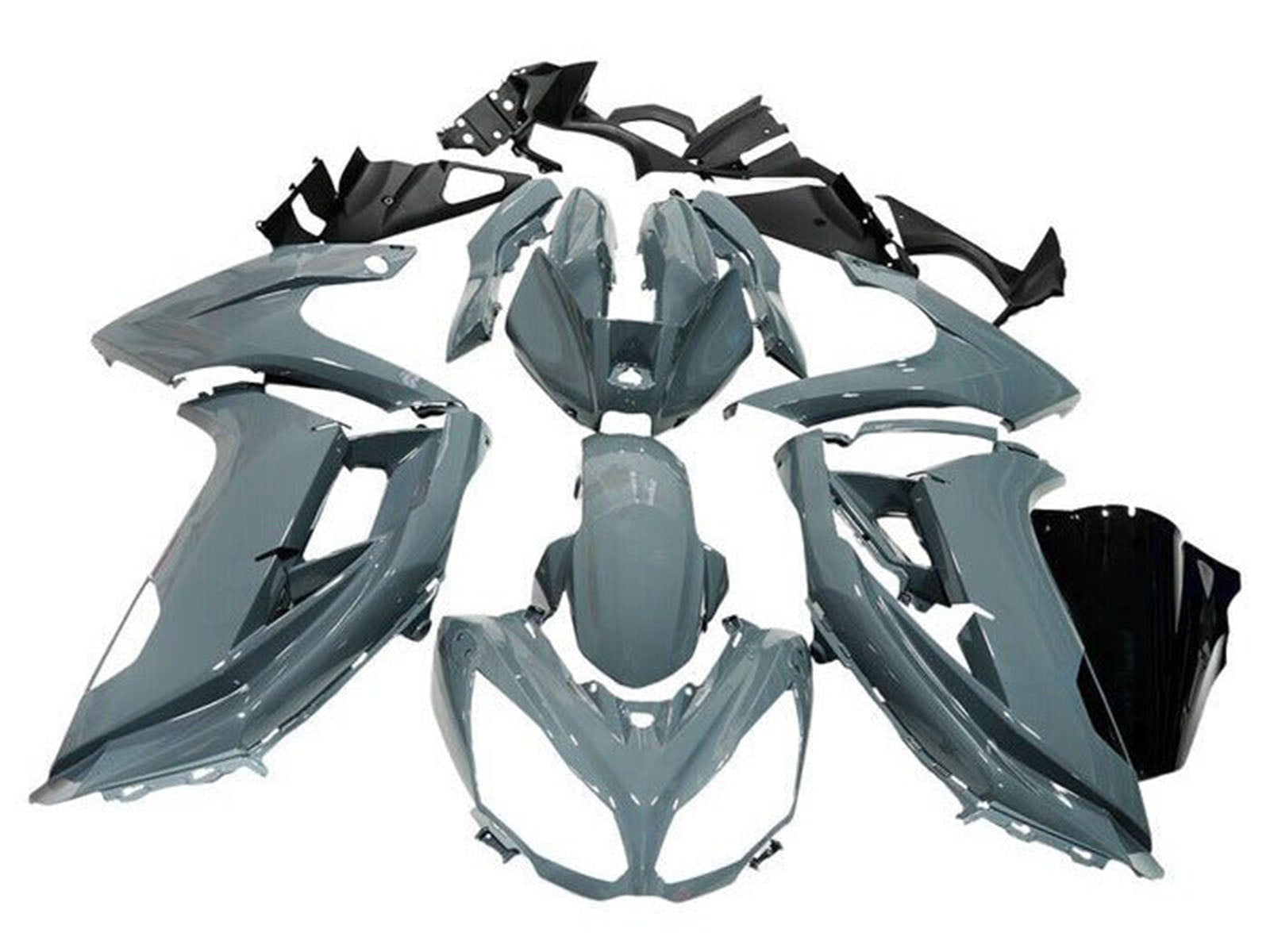 2012-2016 Grey Kawasaki Ninja 650 EX650 Fairing Kit