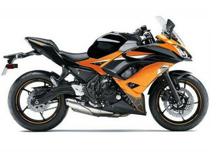 2017-2019 Kawasaki Ninja-650 Orange Black EX650 Fairing Kit