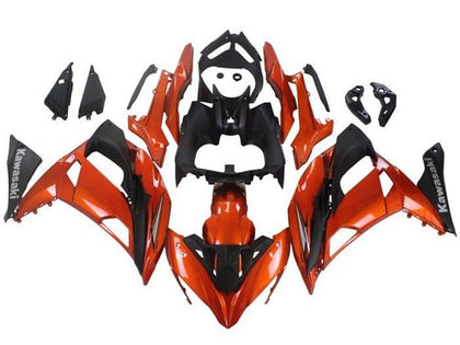 2017-2019 Kawasaki Ninja-650 Orange Black Gray EX650 Fairing Kit