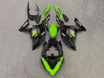 2017-2019 Kawasaki Ninja-650 Green Black Yellow EX650 Fairing Kit