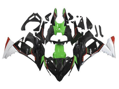 2017-2019 Kawasaki Ninja-650 Black Green White Red EX650 Fairing Kit