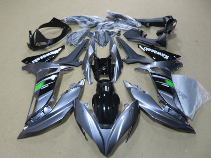 2017-2019 Kawasaki Ninja-650 Silver Black Green White EX650 Fairing Kit
