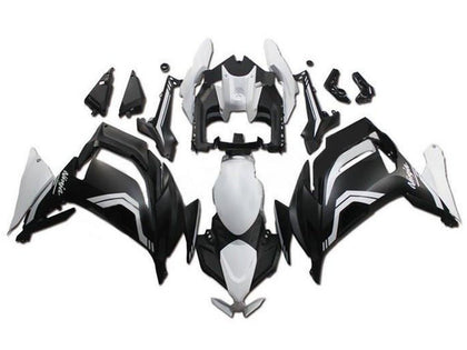 2020-2024 Kawasaki Ninja-650 Matte Black Matte White EX650 Fairing Kit