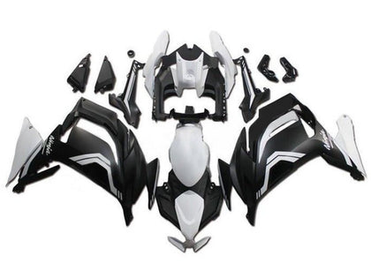 2020-2024 Kawasaki Ninja-650 Matte Black Matte White EX650 Fairing Kit