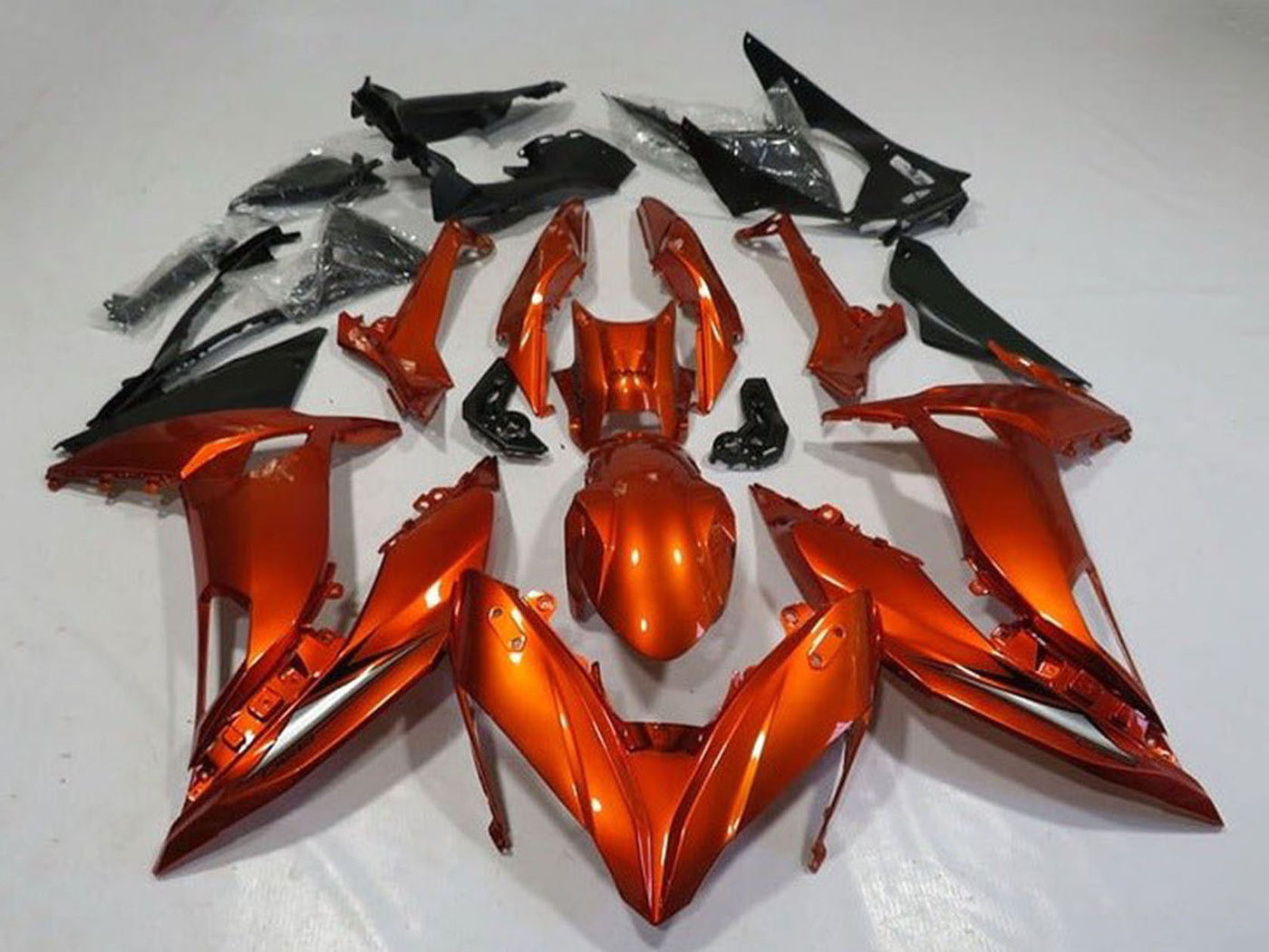 2020-2024 Orange Ninja 650 EX650 Fairing Kit