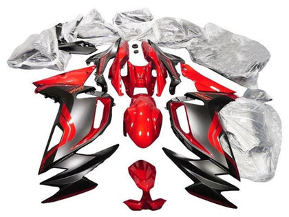 2020-2024 Kawasaki Ninja-650 Red Matte Black EX650 Fairing Kit