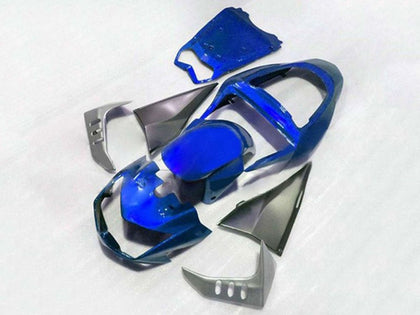 2003-2006 Kawasaki Z1000 Blue Silver Fairing Kit