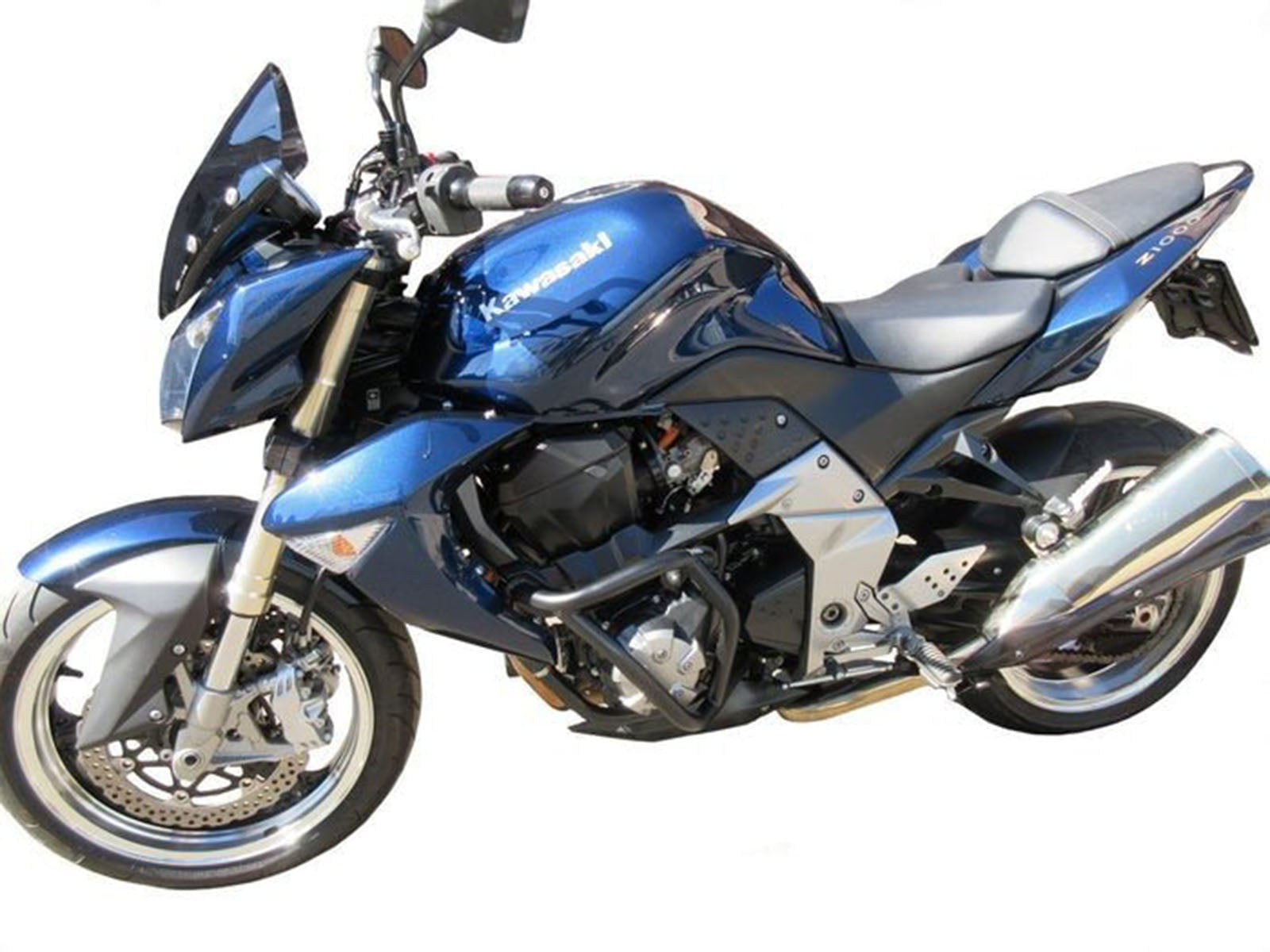 2007-2009 Dark Blue Kawasaki Z1000 Fairing Kit