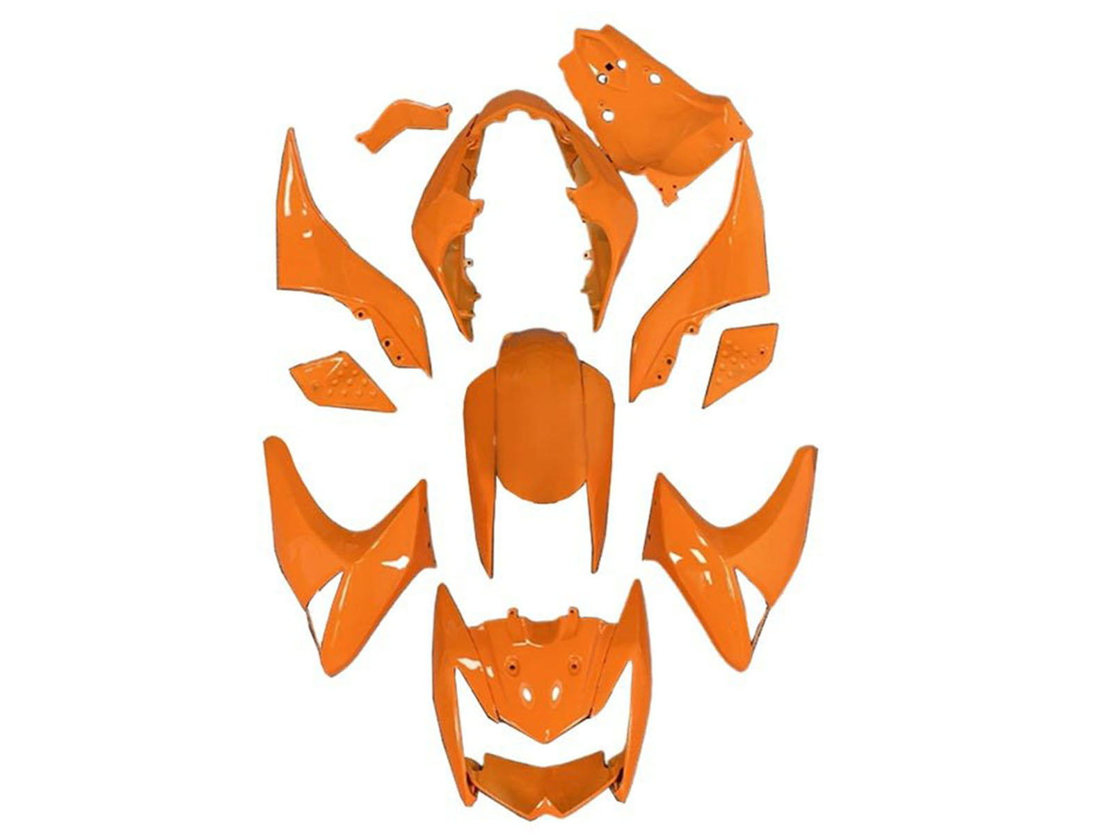 2007-2009 Orange Kawasaki Z1000 Motorcycle Fairings， Purchase 2007-2009 Orange Kawasaki Z1000 Motorcycle Fairings UK - UK