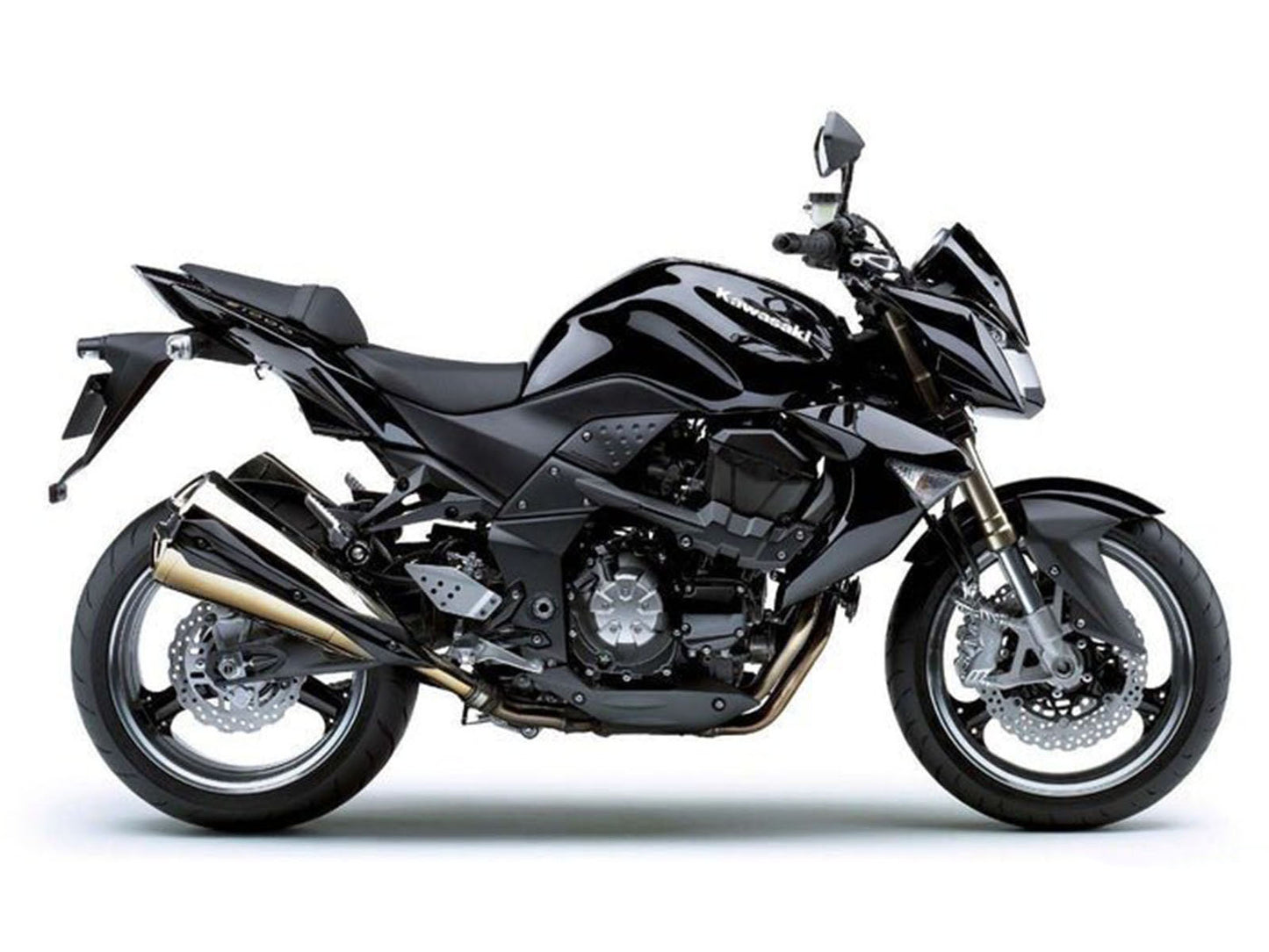 2007-2009 Black Kawasaki Z1000 Fairing Kit