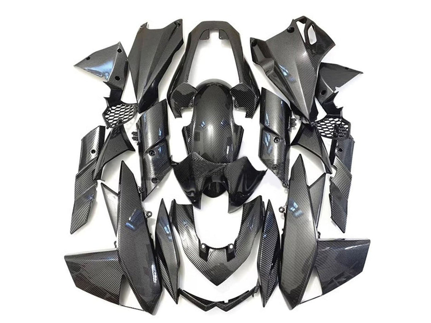 2010-2013 Faux Carbon Fiber Kawasaki Z1000 Fairing Kit