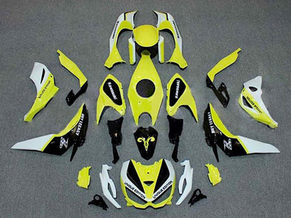 2014-2019 Kawasaki Z1000 Yellow Black White Fairing Kit