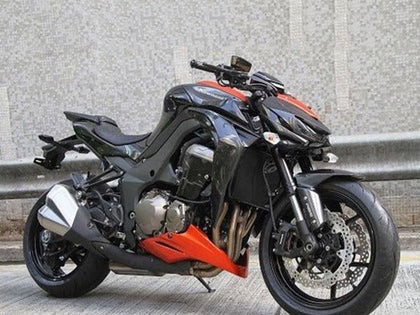 2014-2019 Kawasaki Z1000 Black Orange Fairing Kit