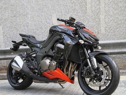 2014-2019 Kawasaki Z1000 Black Orange Fairing Kit